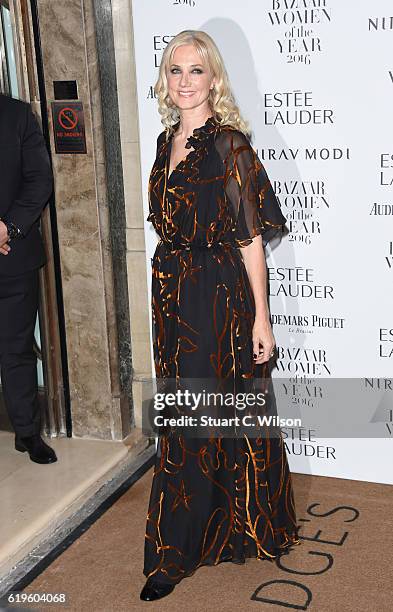 Joely Richardson attends Harper's Bazaar Women Of The Year Awards at Claridge's Hotel on October 31, 2016 in London, England.