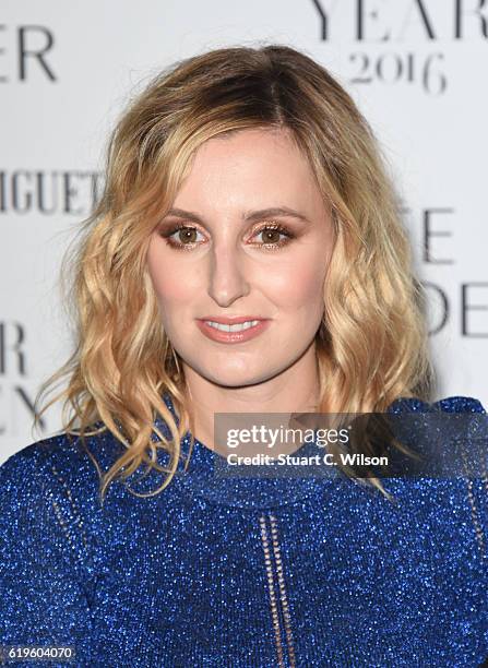 Laura Carmichael attends Harper's Bazaar Women Of The Year Awards at Claridge's Hotel on October 31, 2016 in London, England.