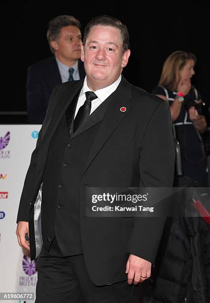 Johnny Vegas attends the Pride Of Britain Awards at The Grosvenor House Hotel on October 31, 2016 in London, England.