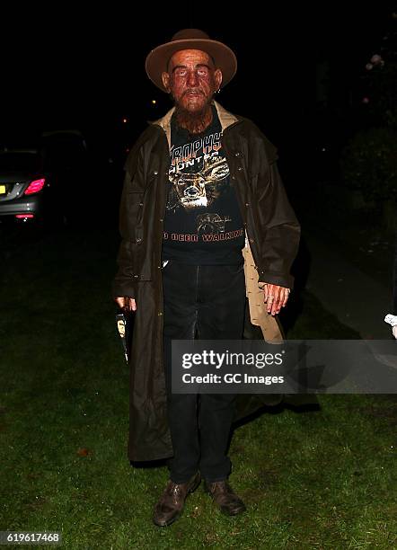 Derren Brown attends Jonathan Ross's Halloween Party on October 31, 2016 in London, England.