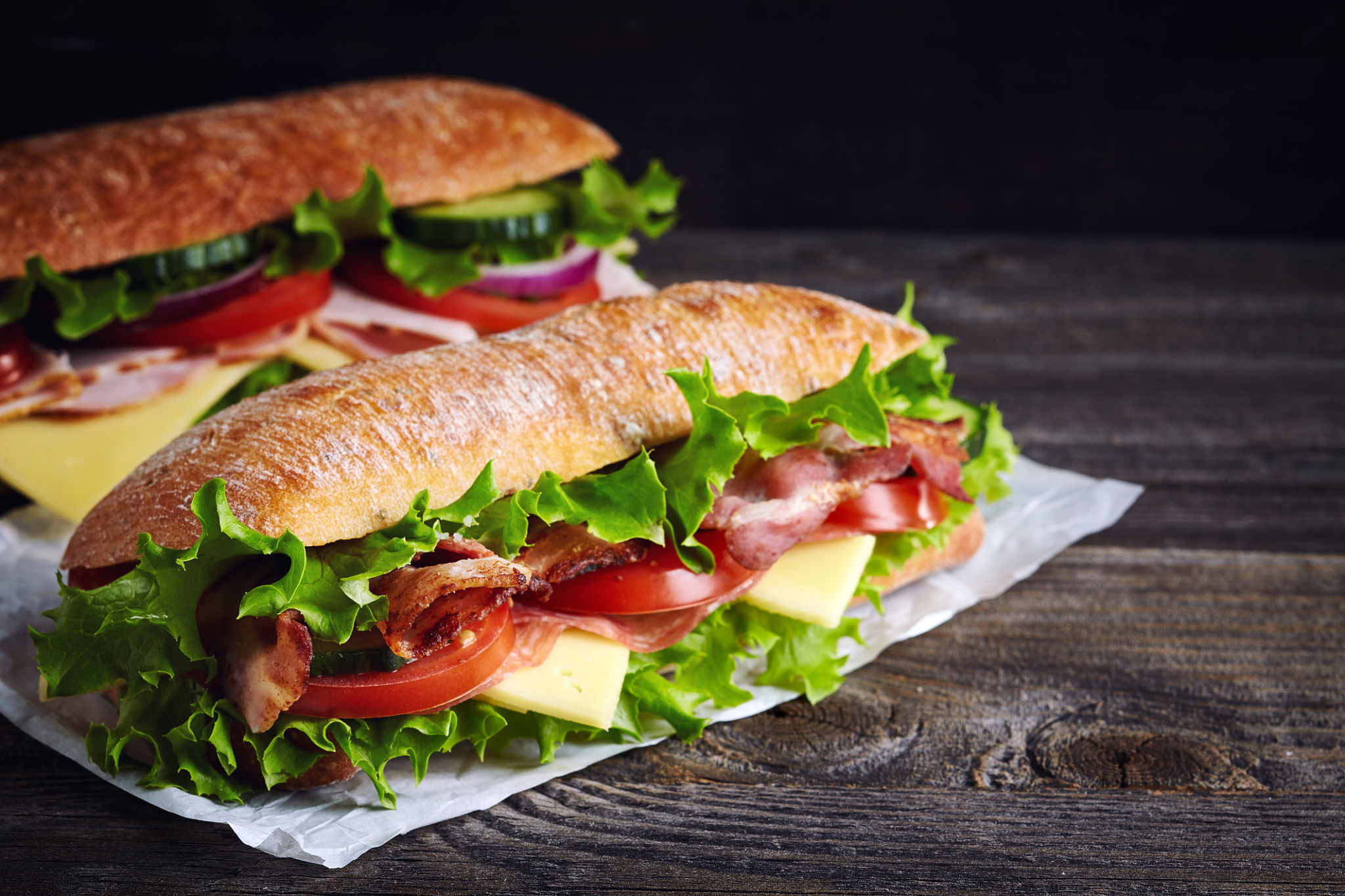 gourmet sandwich