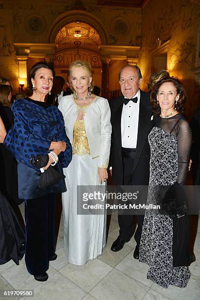 Aniko Gaal, Princess Michael of Kent, Alberto Mariaca and Annabelle Mariaca attend the Oxford Philharmonic Orchestra's US Premier Performance with...