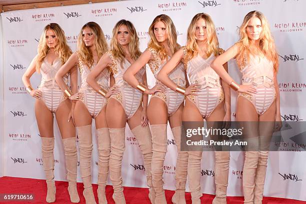 Heidi Klum attends Heidi Klum's 17th Annual Halloween Party - Arrivals at Vandal on October 31, 2016 in New York City.