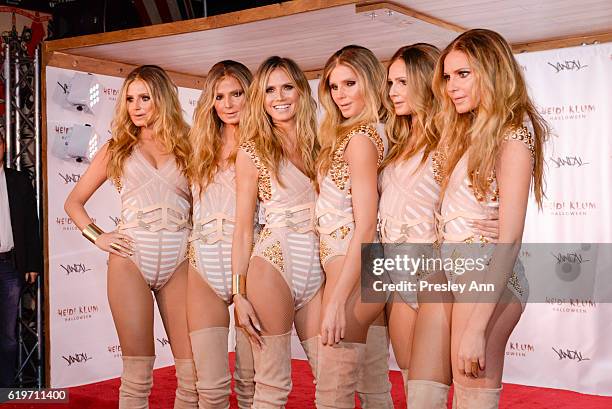 Heidi Klum attends Heidi Klum's 17th Annual Halloween Party - Arrivals at Vandal on October 31, 2016 in New York City.