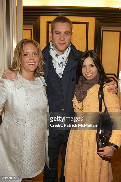 Susie Hilfiger, Jason Rowe and Ally Hilfiger attend BEST & CO's Fall Preview Benefit for THE SOCIETY OF MEMORIAL SLOAN KETTERING CANCER CENTER at...