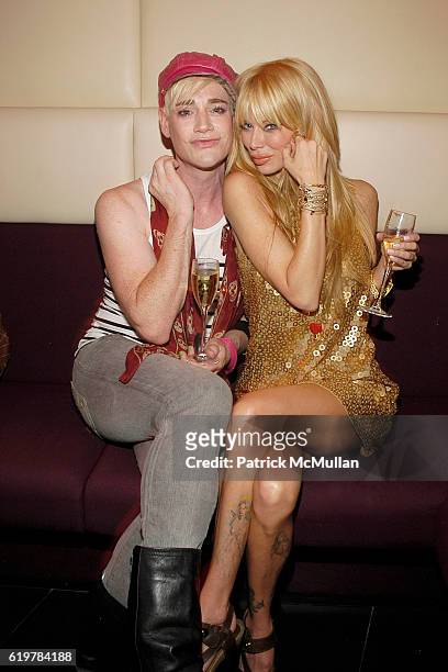 Richie Rich and Jenna Jameson attend LIFE BALL Welcome Cocktail Party at Meridien Hotel on May 25, 2007 in Vienna, Austria.