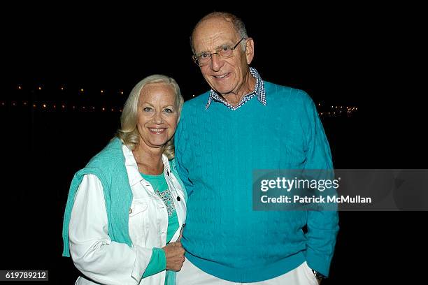 Linda Janklow and Mort Janklow attend After Party Dinner For First Look Studios KING OF CALIFORNIA at Home of Suzanne Ircha and Woody Johnson on...