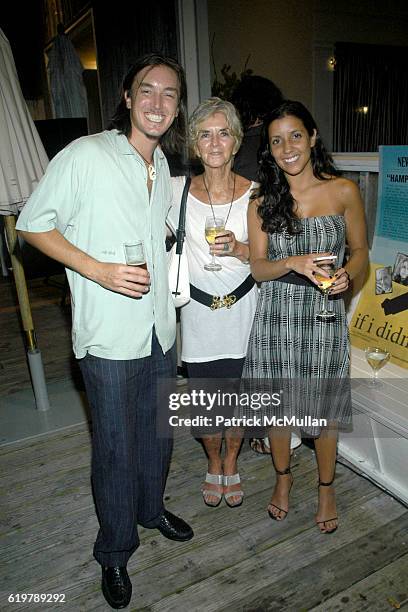 Race, Mary Cummings and Soledad Race attend "IF I DIDN'T CARE" Premiere After Party at B. Smith's on August 3, 2007 in Sag Harbor, NY.