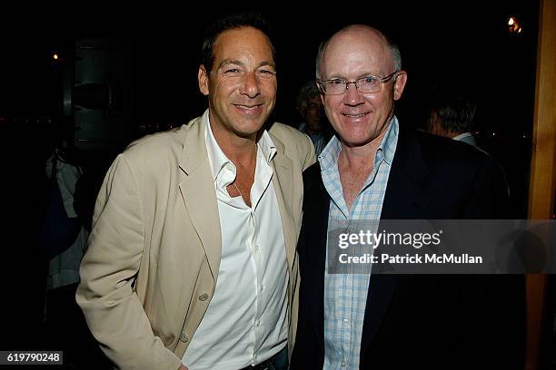 Henry Winterstern and Woody Johnson attend After Party Dinner For First Look Studios KING OF CALIFORNIA at Home of Suzanne Ircha and Woody Johnson on...