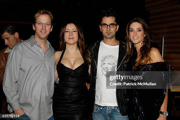 Drew Laak, Jennifer Tilly, Guest and Donna Baldwin attend PREVIEW of THE IVY HOTEL at The Ivy Hotel on May 24, 2007 in San Diego, CA.