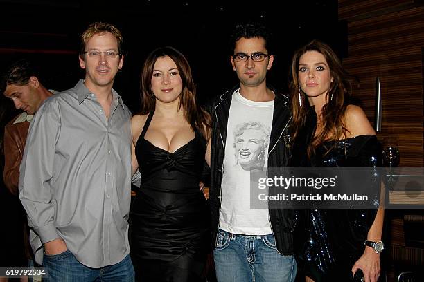 Drew Laak, Jennifer Tilly, Guest and Donna Baldwin attend PREVIEW of THE IVY HOTEL at The Ivy Hotel on May 24, 2007 in San Diego, CA.