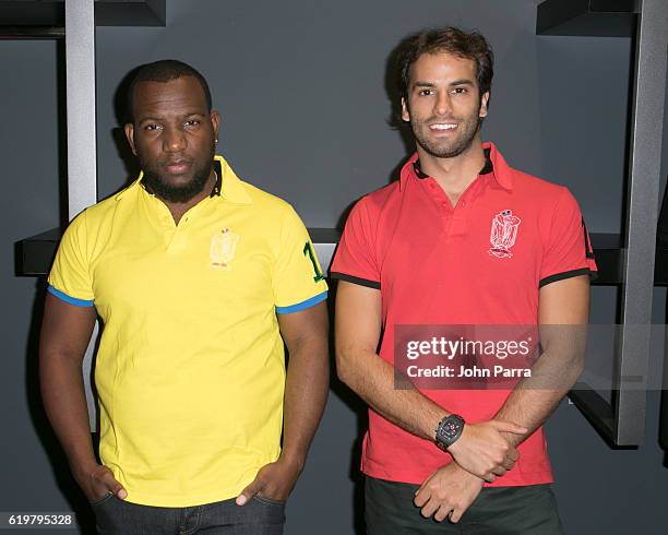 Felipe Nasr, Brazilian Formula One driver and brand ambassador for Felio Siby joins designer Dominique Siby to present the limited edition Felip Nasr...