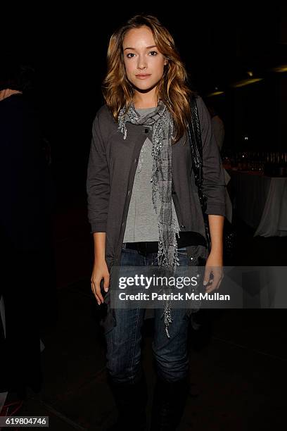 Alicja Bachleda-Curus attends LACMA Costume Council hosts Glamour Girls by Patrick McMullan at LACMA on October 14, 2008 in Los Angeles, CA.