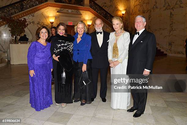 Princess Katherine of Serbia, Muna Rihani Al-Nasser, Pamela Jacovides, Prince Michael of Kent, Princess Michael of Kent and Prince Alexander of...