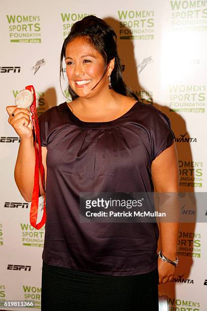 Brenda Villa attends WOMEN'S SPORTS FOUNDATION Annual Salute at The Waldorf Astoria on October 14, 2008 in New York City.