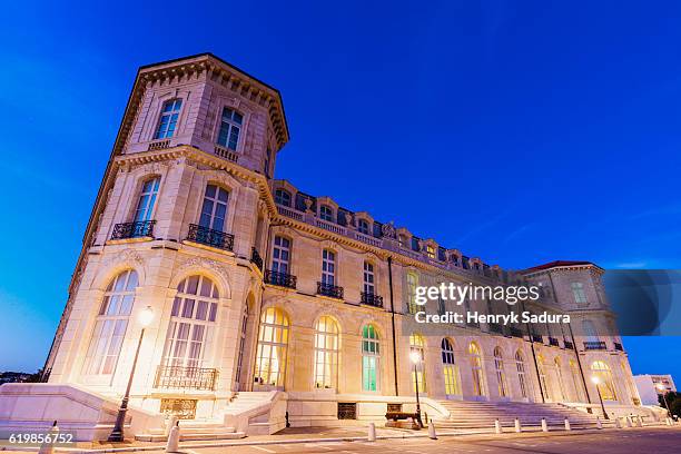 palais du pharo in marseille, france - palais du pharo stock pictures, royalty-free photos & images