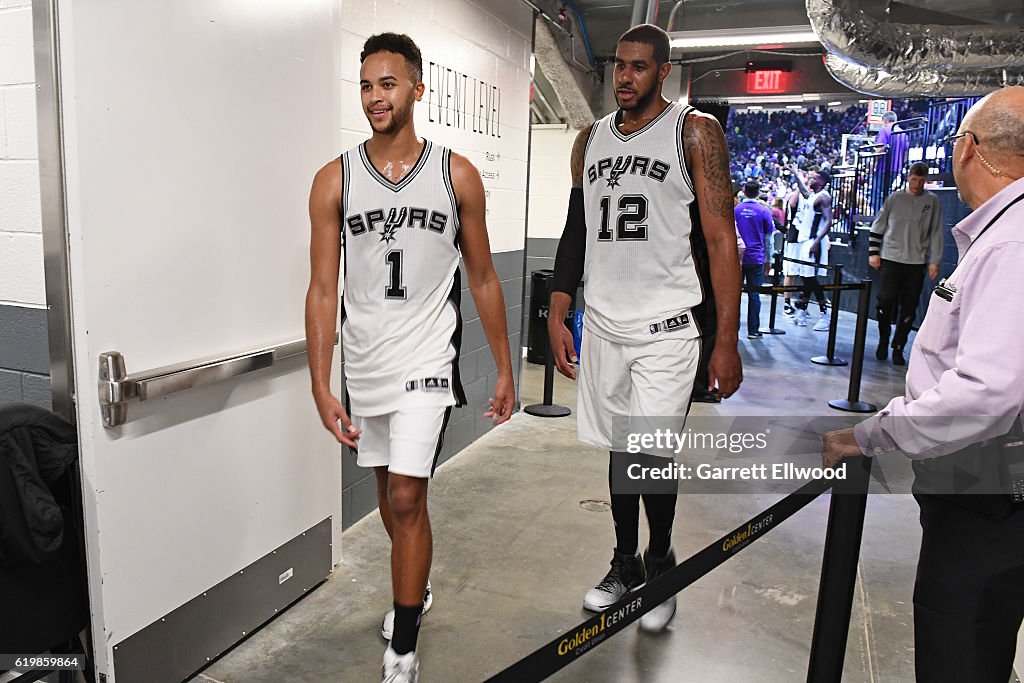 San Antonio Spurs v Sacramento Kings