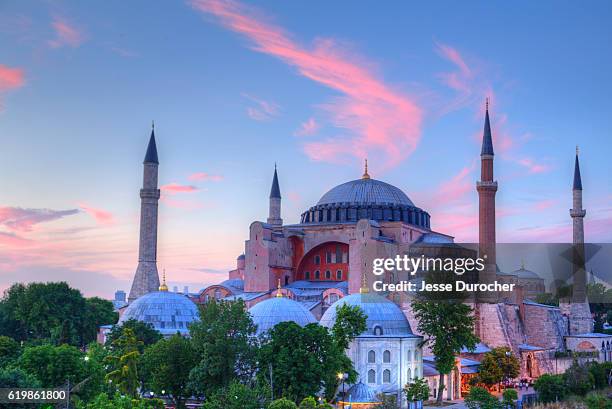 hagia sophia - hagia sophia stock-fotos und bilder