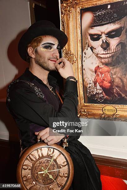 Mikelangelo Loconteattend the 'Bal des Princesses 2016: Bal des Vampires' At Pavillon Champs Elysees In Paris on October 31, 2016 in Paris, France.