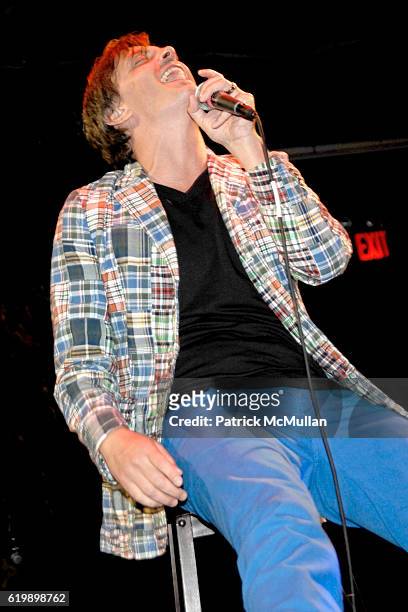 Donovan Leitch attends HILFIGER SESSIONS Brings CAMP FREDDY Back to New York With Special Guests at Webster Hall on May 28, 2008 in New York City.