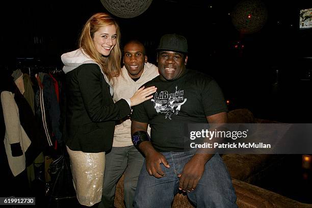 Caitlin Fitzgerald, Nyambi Nyambi and Craig "muMs" Grant attend LAByrinth THEATER COMPANY Presents 6th Annual Gala Benefit "Celebrity Charades 2008:...