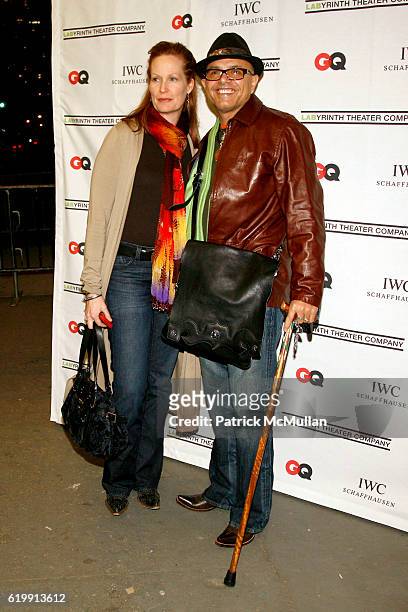 Nancy Sheppard and Joe Pantoliano attend LAByrinth THEATER COMPANY Presents 6th Annual Gala Benefit "Celebrity Charades 2008: We Will Rock You" at...