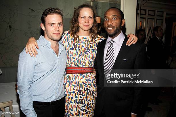 Ryan Sullivan, Molly Lowe and J.A. Forde attend INTERVIEW Party to Celebrate BRIGID BERLIN at BERGDORF GOODMAN at BG on October 1, 2008 in New York...