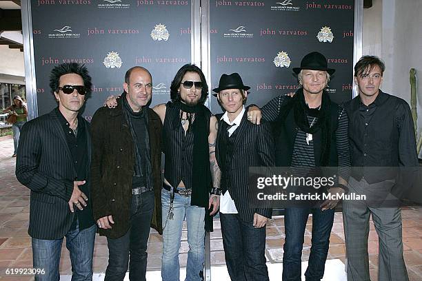 John Varvatos and Camp Freddy attend John Varvatos Store Opening in Malibu California - Arrivals at Malibu Country Mart on October 4, 2008 in Malibu,...