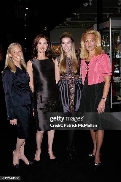 Karen LeFrak, Alexia Hamm Ryan, Alexandra Lind Rose and Muffie Potter Aston attend The Society of Memorial Sloan-Kettering Cancer Center's 20th...