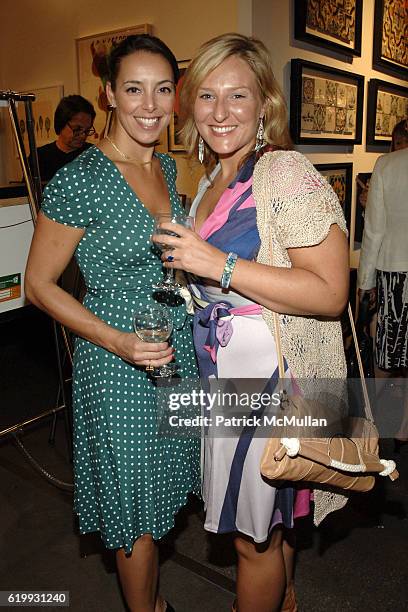 Nicole Collins and Alexa Morino attend Domino Bazaar Opening Night Party at H.D. Buttercup on October 16, 2008 in Culver City, Ca.