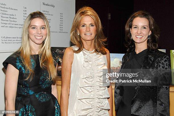 Alexandra Lind Rose, Grace Meigher and Alexia Hamm Ryan attend Michel Cox Witmer hosts a kickoff for the SMSKCC Preview Party for the International...