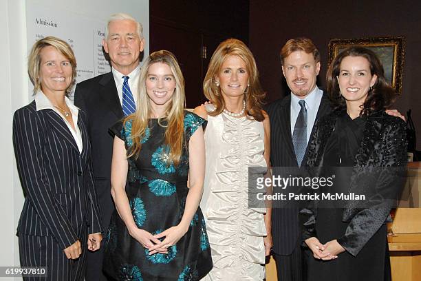 Leslie Jones, Peter Sutton, Alexandra Lind Rose, Grace Meigher, Michel Cox Witmer and Alexia Hamm Ryan attend Michel Cox Witmer hosts a kickoff for...