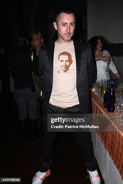 Alan Cumming attends Max Out For OBAMA at Gregory Colbert Studio on October 6, 2008 in New York City.