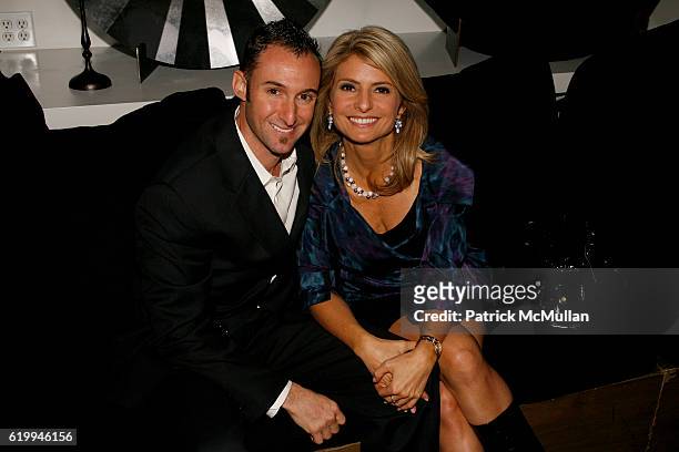 Braden Pollock and Lisa Bloom attend DONNA KARAN, and THE URBAN ZEN FOUNDATION host a dinner for THE MERCY CORPS at Stephan Weiss Studio on October...