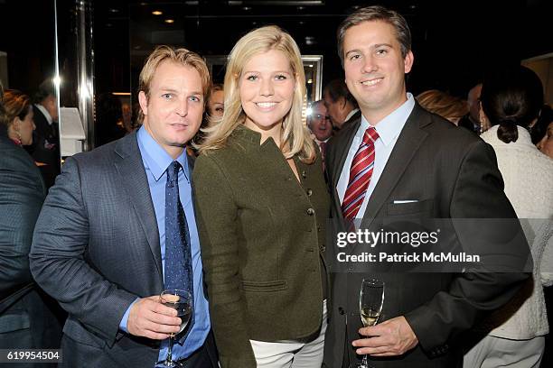 Buck Jensen, Amanda Novak and Ted Smith attend CASITA MARIA FIESTA Kickoff Party Hosted by Fred Leighton at Fred Leighton on October 7, 2008 in New...
