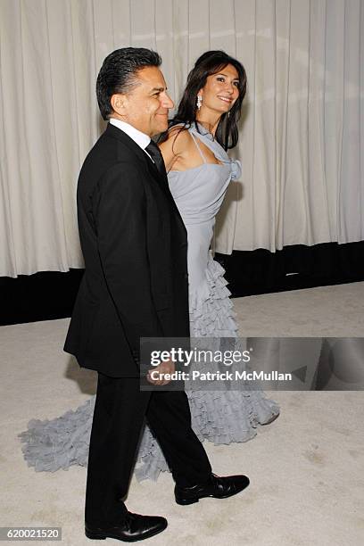 Joseph Moinian and Nazee Moinian attend The Tenth Annual WINTER WONDERLAND BALL Sponsored by CHANEL FINE JEWELRY at The New York Botanical Garden on...