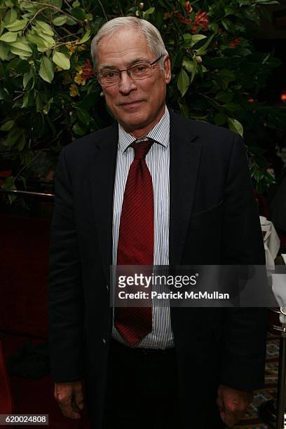Bob Simon attends A Private Screening of "ADAM RESURRECTED" Hosted by MARTIN SCORSESE, JEFF GOLDBLUM, and PAUL SCHRADER at Bryant Park Hotel...