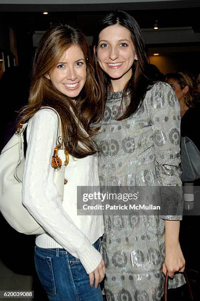 Ilana Blitzer and Lauren Cohen attend FRESH Citron de Vigne Launch with FELIX REY at Private Residence on December 9, 2008 in New York City.