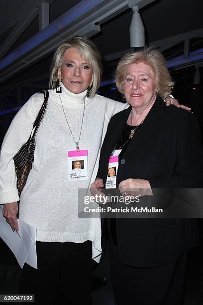 Sheila Nevins and Egidiana Maccioni attend Premiere of the HBO Documentary, LE CIRQUE: A TABLE IN HEAVEN at Le Cirque on December 3, 2008 in New York...