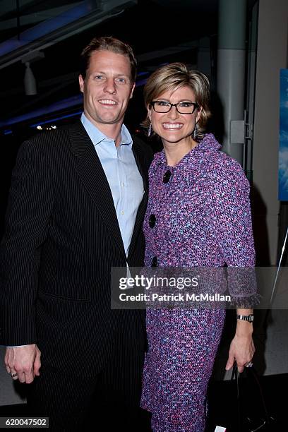 Howard Gould and Ashleigh Banfield attend Premiere of the HBO Documentary, LE CIRQUE: A TABLE IN HEAVEN at LeCirque on December 3, 2008 in New York...