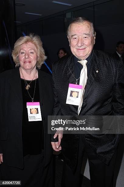 Egidiana Maccioni and Sirio Maccioni attend Premiere of the HBO Documentary, LE CIRQUE: A TABLE IN HEAVEN at Le Cirque on December 3, 2008 in New...