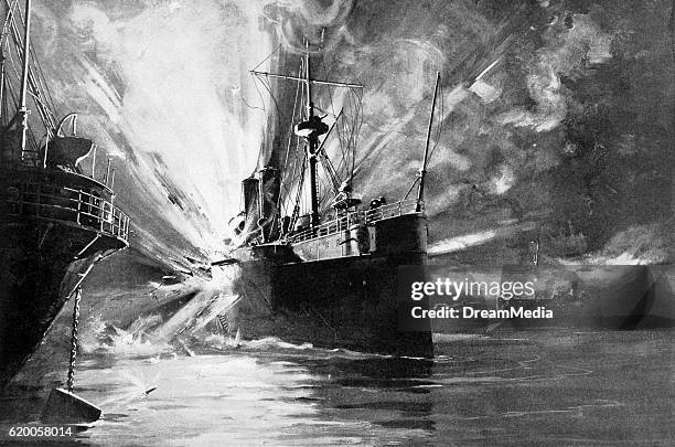 Barco Explotando 1898 The Uss Maine Photos and Premium High Res Pictures - Getty Images