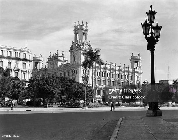 1930s 1940s THE ASTURIAN CLUB NOW A FINE ART MUSEUM HAVANA CUBA