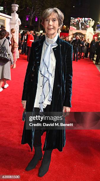 Dame Eileen Atkins attends the World Premiere of new Netflix Original series "The Crown" at Odeon Leicester Square on November 1, 2016 in London,...