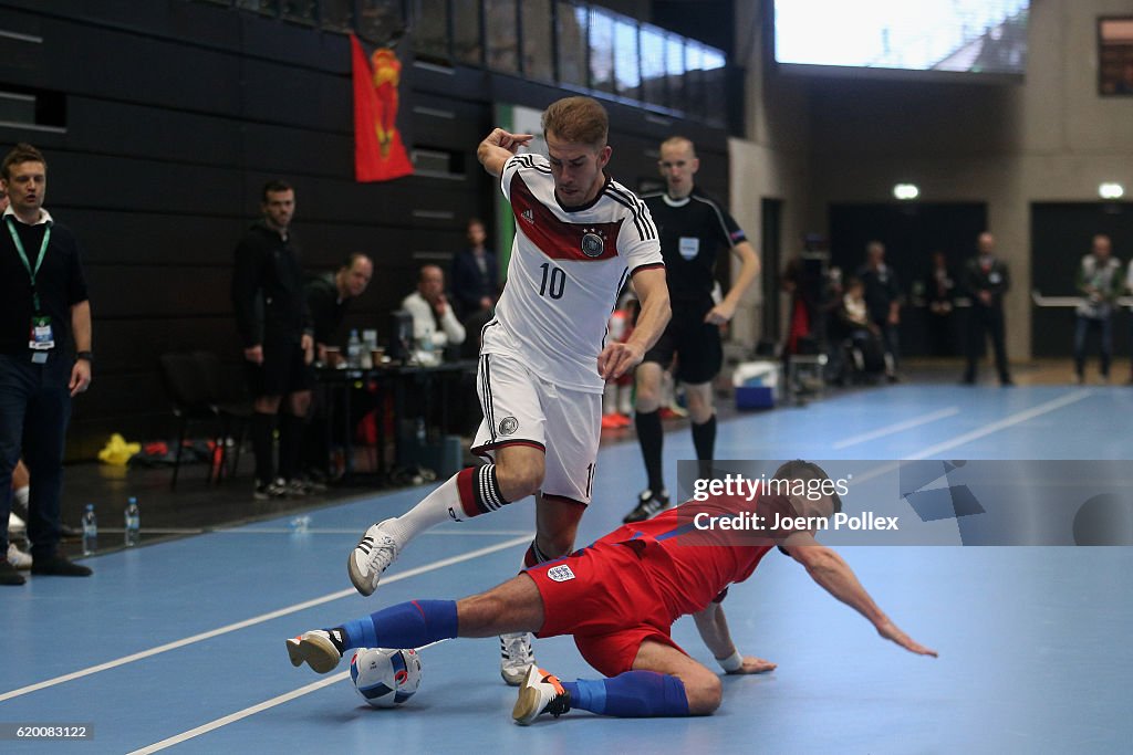 Germany v England - Futsal International Friendly