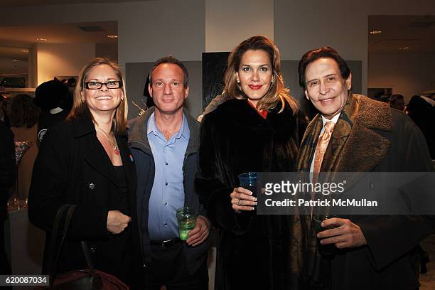 Kathleen Dalesbe, Jay Epstein, Annette Fribera and Dr. Lewis Feder attend Celebrate Valentines Day with Patrick McMullan, Ally Hilfiger & Izzy Gold:...