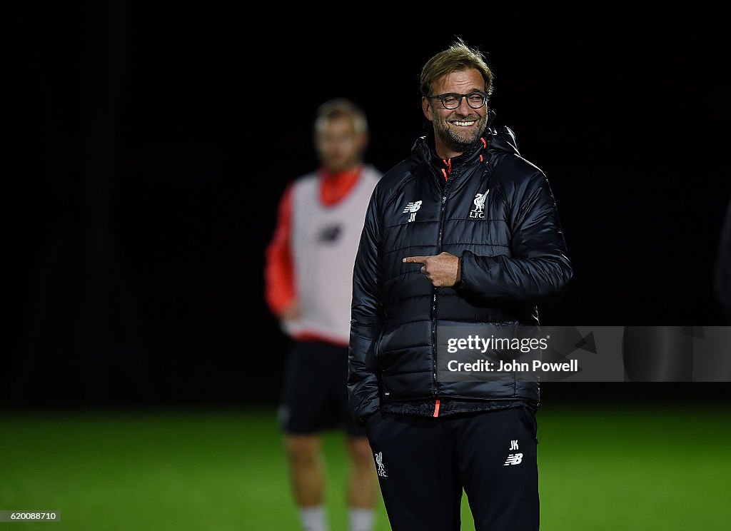 Liverpool FC Training