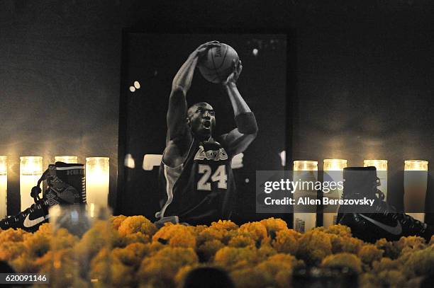 General view of the atmosphere during a Kobe A.D. Event at MAMA Gallery on November 1, 2016 in Los Angeles, California.