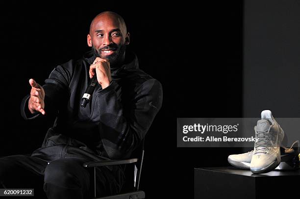 Kobe Bryant hosts a Kobe A.D. Event at MAMA Gallery on November 1, 2016 in Los Angeles, California.