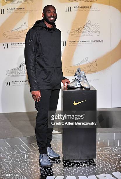 Kobe Bryant hosts a Kobe A.D. Event at MAMA Gallery on November 1, 2016 in Los Angeles, California.